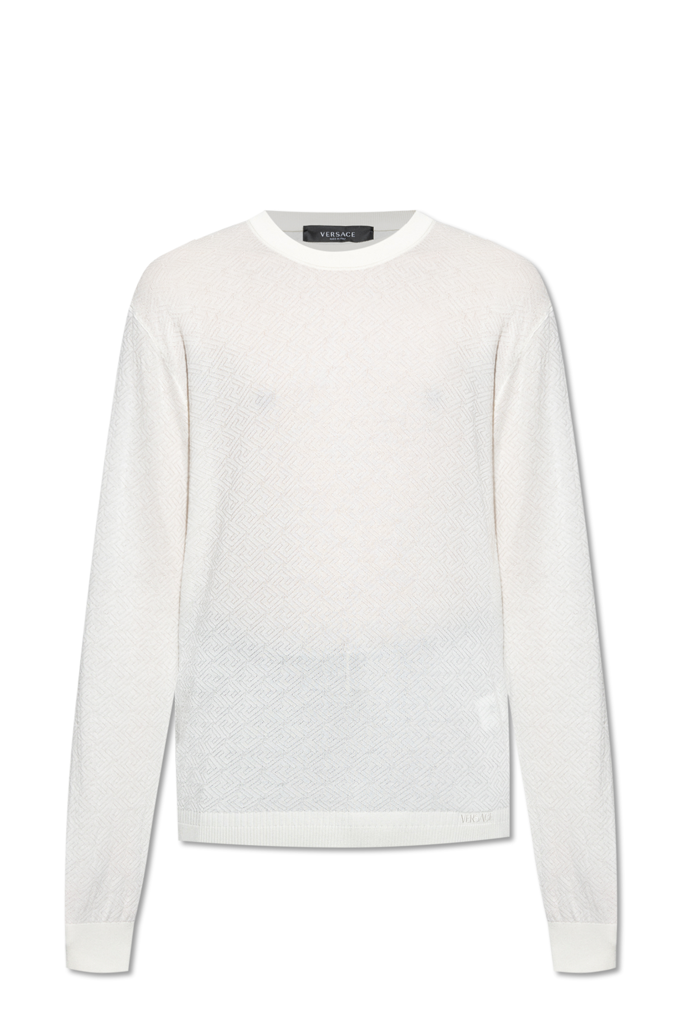 Versace crew 2024 neck sweater